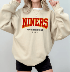 san francisco niners cute football t-shirt, vintage 49ers football sweatshirt, superbowl oversized shirt