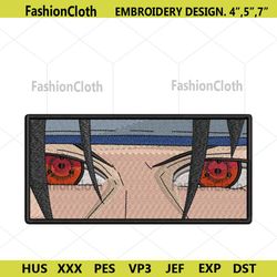 itachi box eyes embroidery design anime itachi file