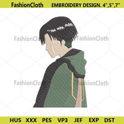 levi ackerman no face embroidery design download file