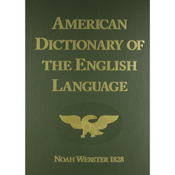 american dictionary of the english language (1828 facsimile edition) facsimile of 1st edition