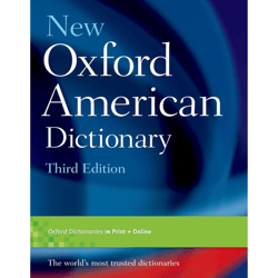 new oxford american dictionary 3rd edition