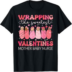 groovy wrapping the sweetest valentines mother baby nurse, png for shirts, svg png design, digital design download