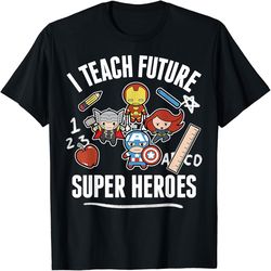 Marvel Avengers Classic I Teach Super Heroes Graphic T-Shirt, PNG For Shirts, Svg Png Design, Digital Design Download