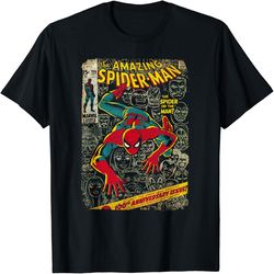 Marvel Spider-Man Comic Book Anniversary Short Sleeve, PNG For Shirts, Svg Png Design, Digital Design Download