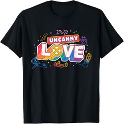 marvel x-men uncanny love pride, png for shirts, svg png design, digital design download