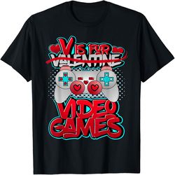 v is for video games valentines day funny valentine outfit, png for shirts, svg png design, digital design download
