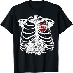 gothic valentine skeleton with broken heart t-shirt, png for shirts, svg png design, digital design download