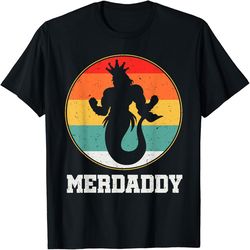 merdaddy security merman mermaid daddy fish father's day, png for shirts, svg png design, digital design download