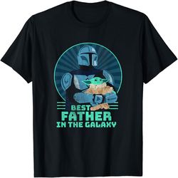 star wars the mandalorian & grogu best father's day t-shirt, png for shirts, svg png design, digital design download