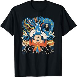 disney fantasia mickey mouse sorcerer apprentice retro, png for shirts, svg png design, digital design download