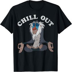 disney lion king rafiki chill out meditation graphic, png for shirts, svg png design, digital design download
