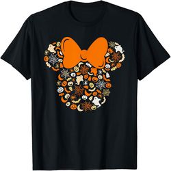 disney minnie mouse halloween ghosts pumpkins spiders, png for shirts, svg png design, digital design download