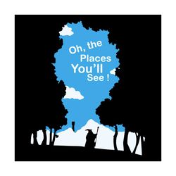 oh the places you will see svg, dr seuss svg, catinthehat svg, catinthehat svg, the lorax svg, dr seuss quotes svg, lora