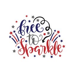 free to sparkle svg