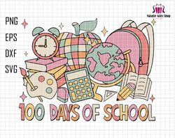 Happy 100 Days Of School Svg, Funny 100 days of school Svg, 100th Day Teacher Life Svg, Book Lovers Svg, Teacher Appreci