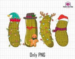 retro canned pickles christmas light png, homemade pickle jar png, pickle lover png, canning season png, sublimation onl