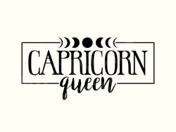capricorn queen svg, capricorn svg, capricorn png, horoscope svg, horoscope png, astrology png, moon phase svg, its a ca