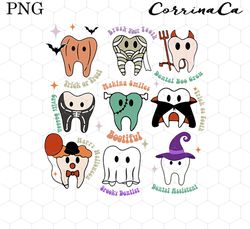 halloween dentist png, funny halloween teeth png, dental halloween png, trick or treat brush your teeth, dental life, de