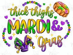 Thick thighs Mardi Gras png sublimate designs download, Mardi Gras png, Mardi Gras Carnaval png, Happy Mardi Gras png, d