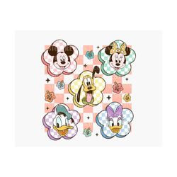 Happy Easter Day SVG, Mouse And Friends Easter Svg, Bunny Easter Day Svg