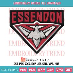 essendon football club embroidery essendon bombers embroidery