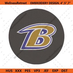 baltimore ravens embroidery design, nfl embroidery designs, baltimore ravens file