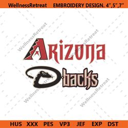 arizona diamondbacks transparent logo machine embroidery design