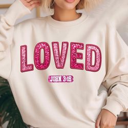 loved john 3:16 png,loved varsity png,loved faux sequin png,valentine faux sequin png,valentine bible verses png