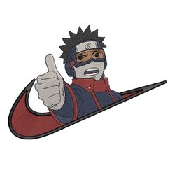 nike x obito thumb up sign embroidery instant download