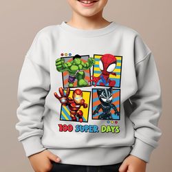 100 super days png, spiderman 100 days of school png, spider hero png, back to school png, 100th day of school png, 100