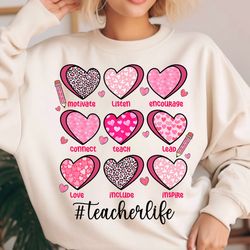 teacher valentine png, teacher candy hearts png, conversation heart png, teacher valentines day png, retro valentine, te