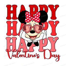 happy valentines day minnie svg