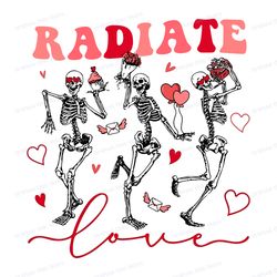 radiate valentine radiology skeleton svg