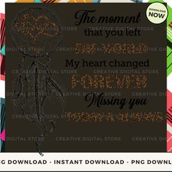digital - the moment  that you left the world my heart chang pod design - high-resolution png file