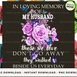 digital - husband spirit in loving memory of those we love d pod design - high-resolution png file