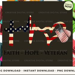 digital - veteran faith - hope - veteran pod design - high-resolution png file