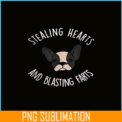 stealing hearts and blasting farts french bulldog png