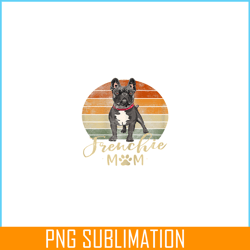 womens frenchie mom retro sunset french bulldog lover gift dog mama png