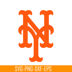 new york mets the orange logo svg, major league baseball svg, baseball svg mlb204122314
