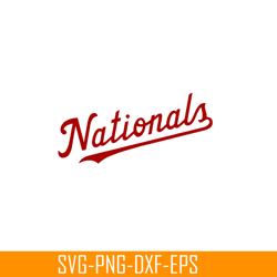 washington nations red text svg, major league baseball svg, baseball svg mlb2041223145