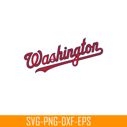 washington the red text svg, major league baseball svg, baseball svg mlb2041223149