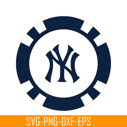 ny yankees blue logo svg, major league baseball svg, baseball svg mlb204122335