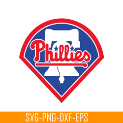 philadelphia phillies the logo svg, major league baseball svg, baseball svg mlb204122351