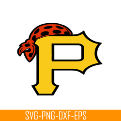 pittsburgh pirates the cute letter p svg, major league baseball svg, baseball svg mlb204122367