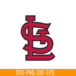 st. louis cardinals simple logo svg, major league baseball svg, baseball svg mlb204122397