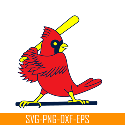 st. louis cardinals red bird svg, major league baseball svg, baseball svg mlb204122399