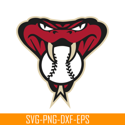 arizona diamondbacks red snake svg png dxf eps ai, major league baseball svg, mlb lovers svg mlb30112310