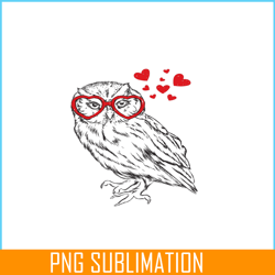 owl with sunglasses png, funny valentine png, valentine holidays png