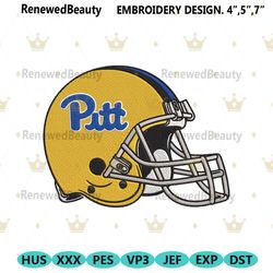 pittsburgh panthers helmet embroidery digitizing instant download