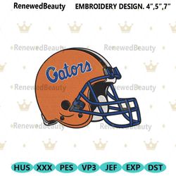 florida gators helmet embroidery design download file